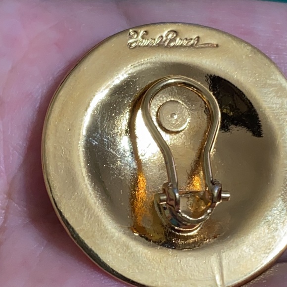 🖤Laurel Burch💕Vintage Clip earrings - Picture 7 of 12